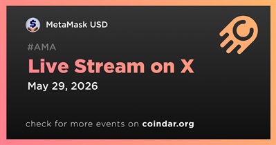 MetaMask to Hold Live Stream on X on May 29th