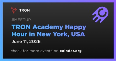 TRON to Host Meetup in New York on June 11th
