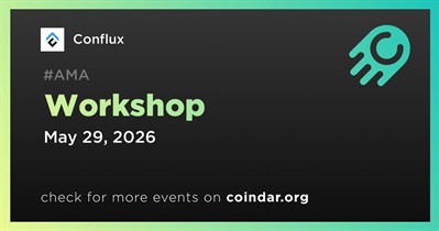 Conflux to Host Workshop on May 29th
