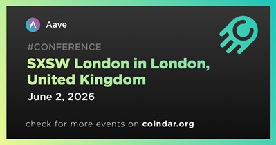 Aave to Participate in SXSW London on June 2nd