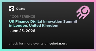 Quant to Participate in UK Finance Digital Innovation Summit in London on June 25th