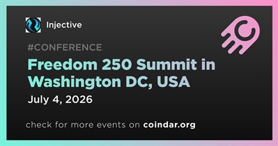 Injective to Organize Freedom 250 Summit in Washington DC on July 4th
