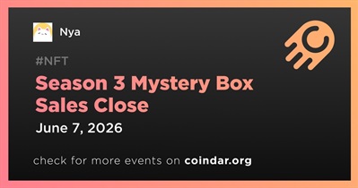 Nya to Close Season 3 Mystery Box Sales on June 7th