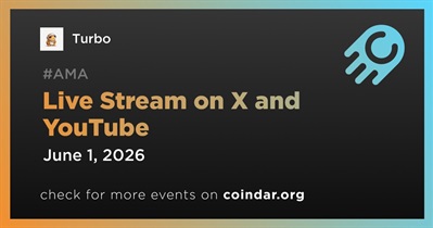 Turbo to Hold Live Stream on X and YouTube on June 1st