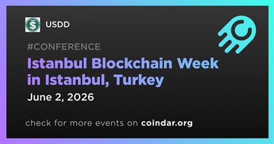 USDD to Participate in Istanbul Blockchain Week in Istanbul on June 2nd