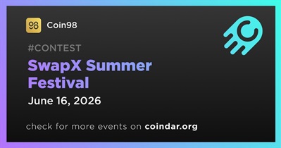 Coin98 to End SwapX Summer Festival on June 16th