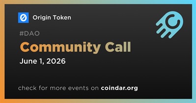 Origin Token to Host Community Call on June 1st