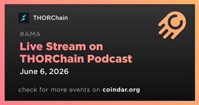 THORChain to Hold Live Stream on THORChain Podcast on June 6th