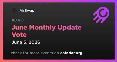 AirSwap Opens Vote for June Monthly Update