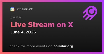 ChainGPT to Hold Live Stream on X on June 4th