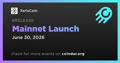 XerisCoin to Launch Mainnet on June 30th