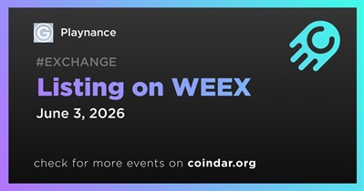 Playnance to Be Listed on WEEX