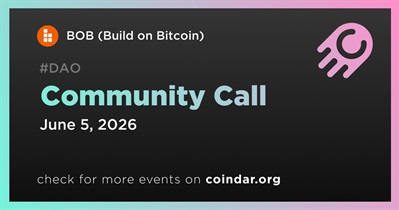 BOB to Host Community Call on June 5th