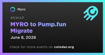 Myro to Migrate MYRO to Pump.fun on June 8
