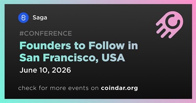 Saga to Participate in Founders to Follow in San Francisco on June 10th