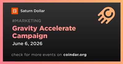 Saturn Dollar to End Gravity Accelerate Campaign on June 6th