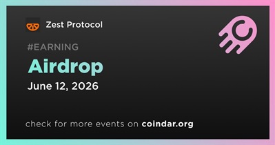 Zest Protocol to Hold Airdrop