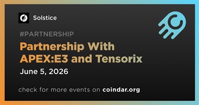 Solstice Partners With APEX:E3 and Tensorix