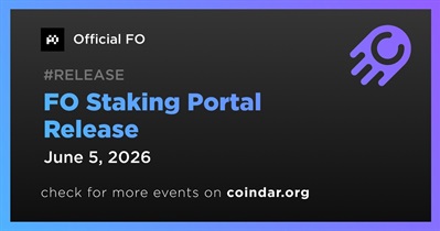 Official FO to Release Staking Portal