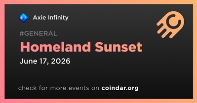 Axie Infinity to Sunset Homeland on June 17