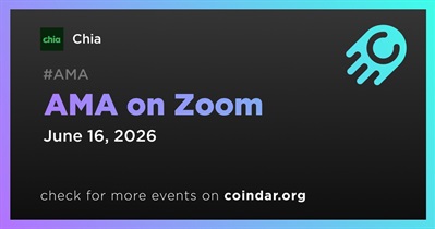Chia to Hold AMA on Zoom on June 16th