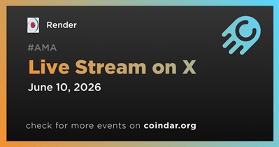 Render to Hold Live Stream on X