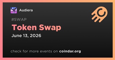 Audiera Announces Token Swap on June 13th