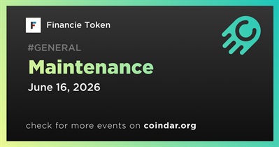 Financie Token to Conduct Scheduled Maintenance on June 16th