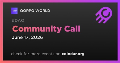 QORPO WORLD to Host Community Call on June 17th
