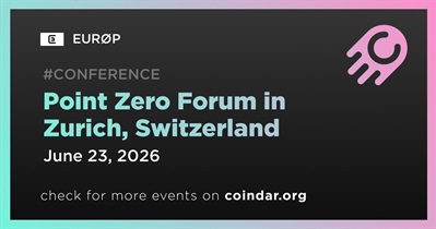 EURØP to Participate in Point Zero Forum in Zurich on June 23rd