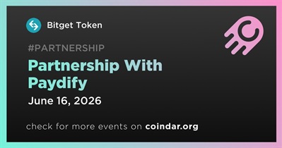 Bitget Token Partners With Paydify