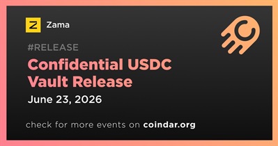 Zama to Open Confidential USDC Vault on June 23rd