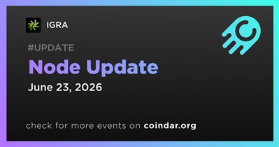 IGRA to Release Required Node Update on June 23rd