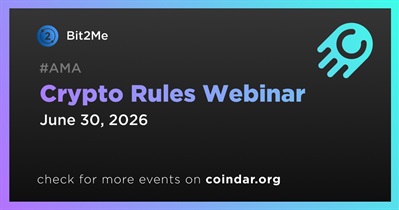Bit2Me to Hold Crypto Rules Webinar on June 30th