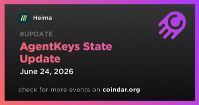Heima Released AgentKeys State Update