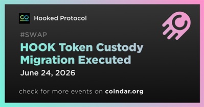 Hooked Protocol Completes HOOK Token Migration to New Ceffu Address