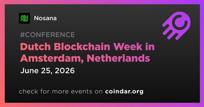 Nosana to Participate in Dutch Blockchain Week