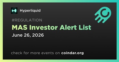 Hyperliquid was Added to MAS Investor Alert List