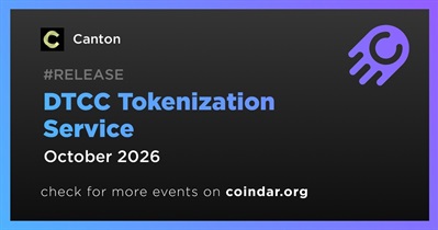 DTCC Tokenization Service to Open With Canton Use Cases in October