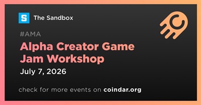 The Sandbox to Hold Alpha Creator Game Jam Workshop on July 7th