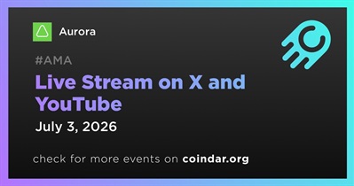 Aurora to Hold Live Stream on X and YouTube on July 3rd