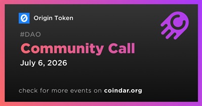 Origin Token to Host Community Call on July 6th