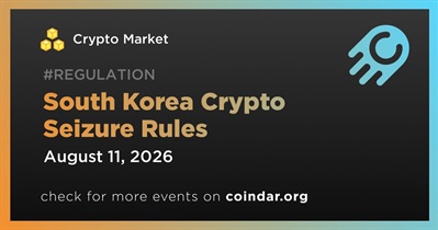 South Korea to Close Comment Period on Crypto Seizure Rules on August 11th
