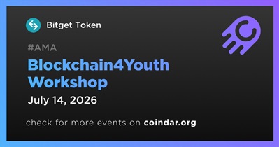 Bitget Token to Hold Blockchain4Youth Workshop on July 14th