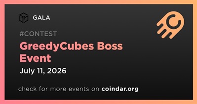 GALA to Hold GreedyCubes Boss Event on July 11th