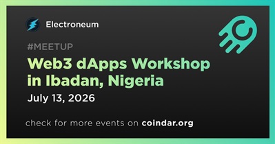Electroneum to Hold Web3 dApps Workshop in Ibadan on July 13th