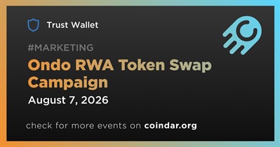 Trust Wallet to Run Ondo RWA Token Swap Campaign Through August 7th