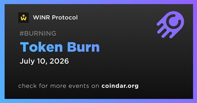 WINR Protocol Held Token Burn on July 10th