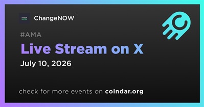 ChangeNOW to Hold Live Stream on X on July 10th
