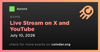 Aurora to Hold Live Stream on X and YouTube on July 10th